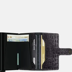 Pasjeshouders | Heren Portemonnees^Secrid Miniwallet pasjeshouder nile black