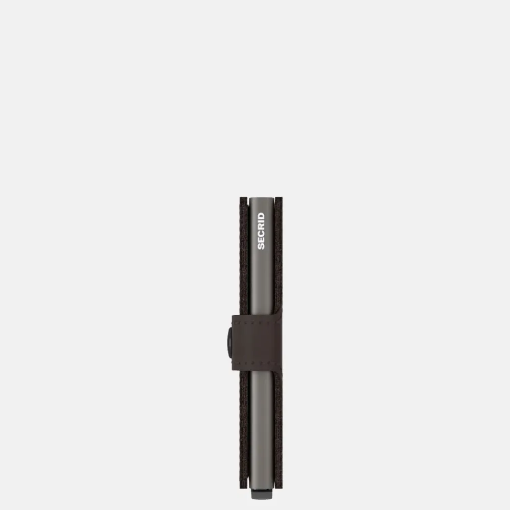 Pasjeshouders | Heren Portemonnees^Secrid Miniwallet pasjeshouder matte truffle