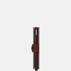 Pasjeshouders | Heren Portemonnees^Secrid Miniwallet pasjeshouder Veg espresso brown