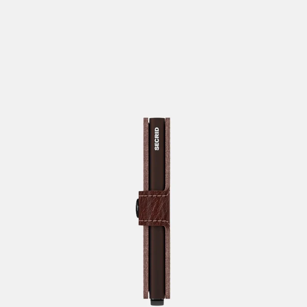 Pasjeshouders | Heren Portemonnees^Secrid Miniwallet pasjeshouder Veg espresso brown
