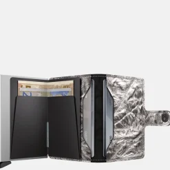 Pasjeshouders | Heren Portemonnees^Secrid Miniwallet pasjeshouder crunch silver
