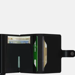Pasjeshouders | Heren Portemonnees^Secrid Miniwallet pasjeshouder matte black