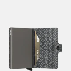 Pasjeshouders | Heren Portemonnees^Secrid Miniwallet pasjeshouder hexagon grey