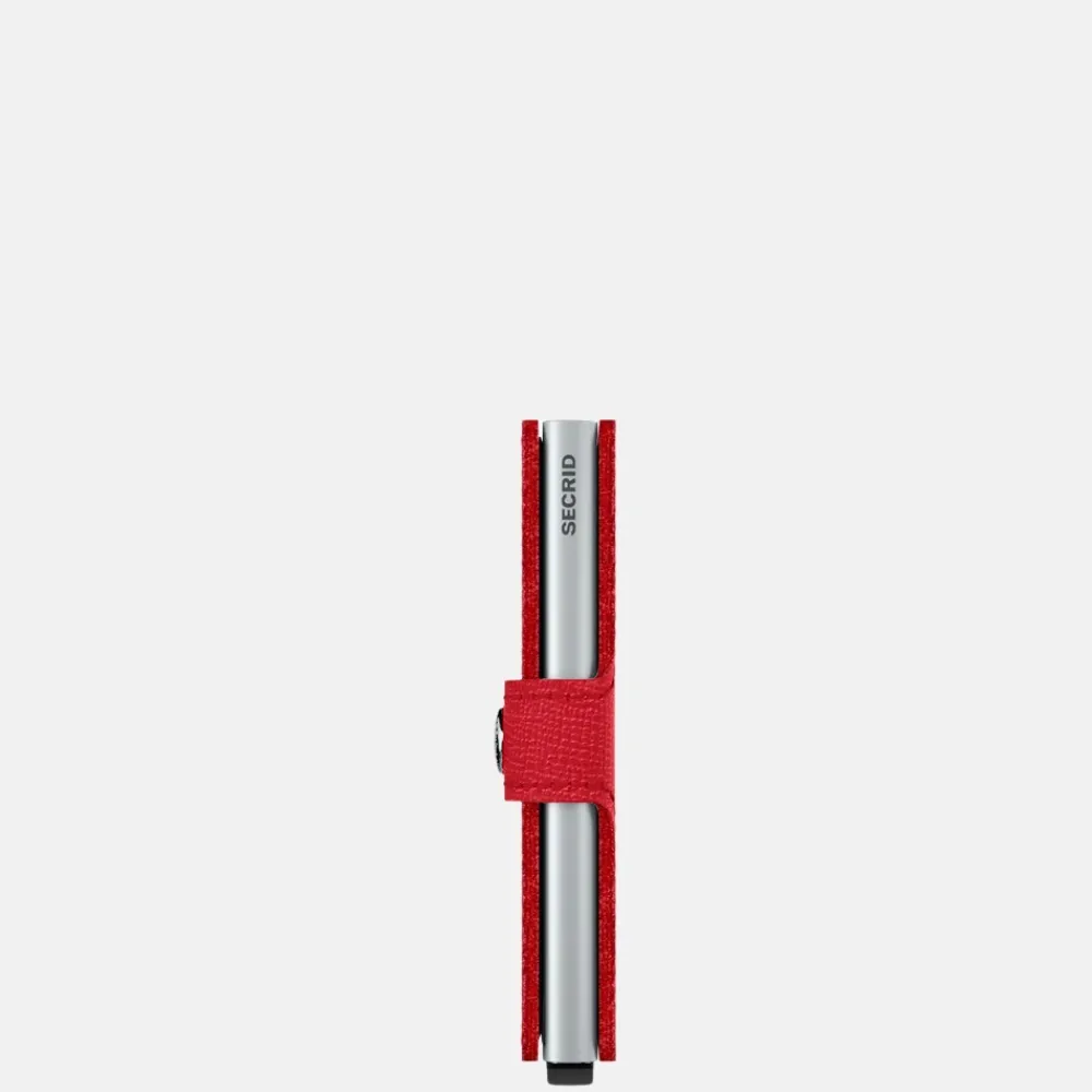 Pasjeshouders | Heren Portemonnees^Secrid Miniwallet pasjeshouder crisple red