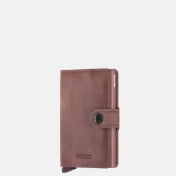 Pasjeshouders | Heren Portemonnees^Secrid Miniwallet vintage mauve