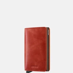 Pasjeshouders | Heren Portemonnees^Secrid Slimwallet pasjeshouder vintage orange