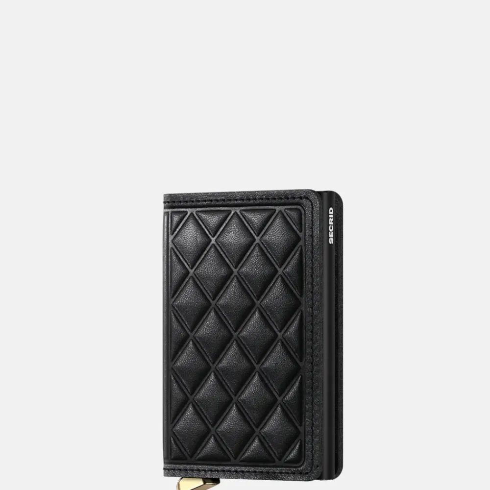 Pasjeshouders | Heren Portemonnees^Secrid Slimwallet pasjeshouder emboss diamond black