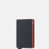 Pasjeshouders | Heren Portemonnees^Secrid Slimwallet pasjeshouder matte night blue orange