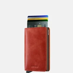Pasjeshouders | Heren Portemonnees^Secrid Slimwallet pasjeshouder vintage orange