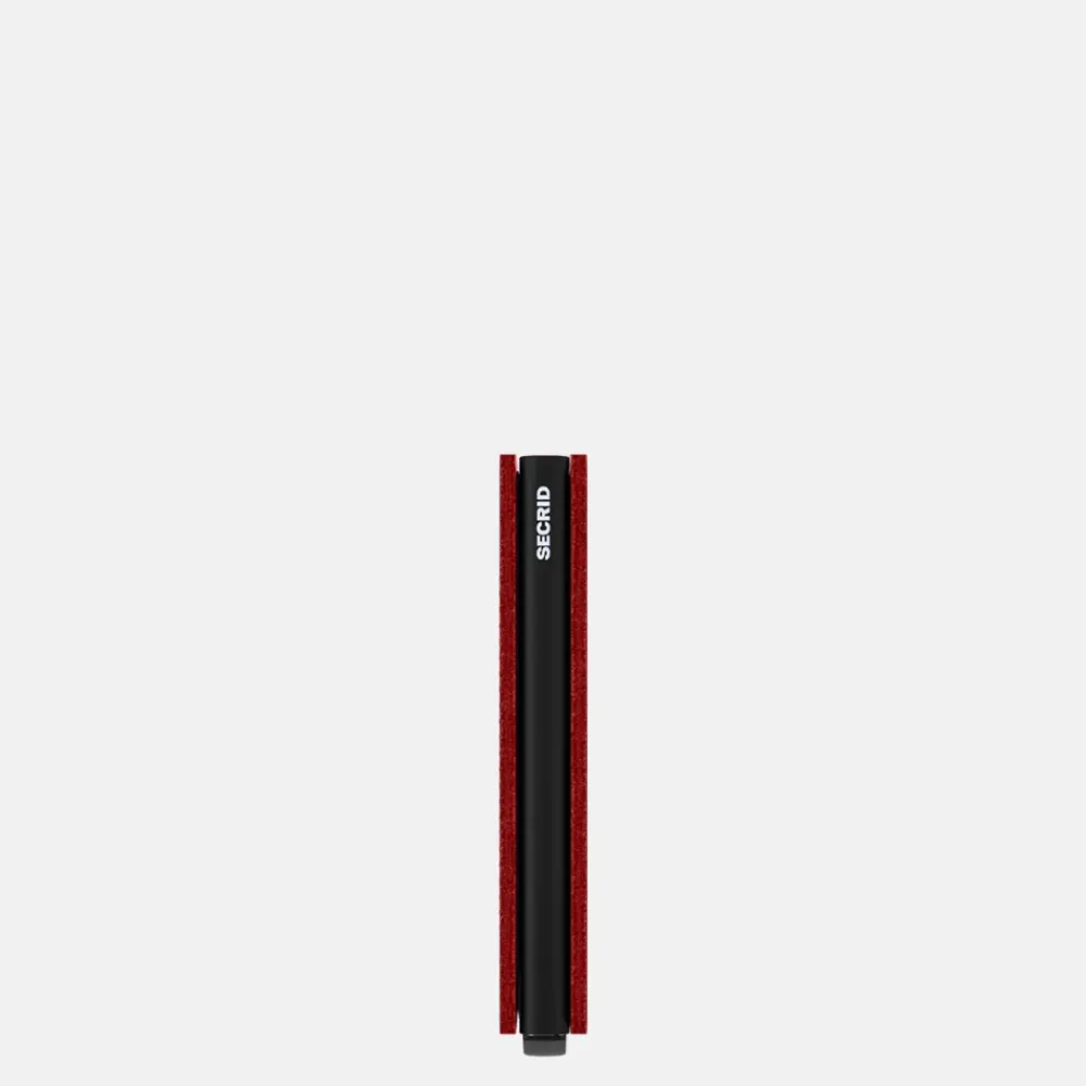 Pasjeshouders | Heren Portemonnees^Secrid Slimwallet pasjeshouder fuel black-red
