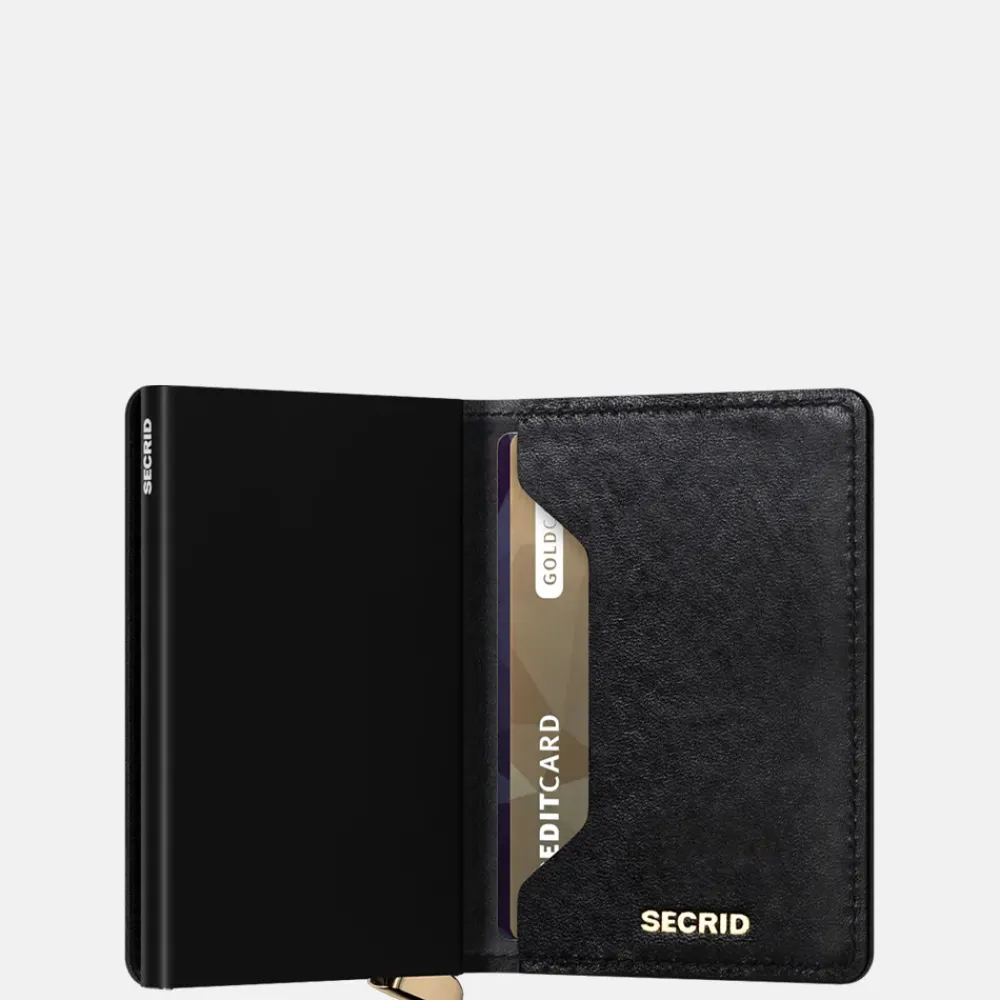 Pasjeshouders | Heren Portemonnees^Secrid Slimwallet pasjeshouder emboss diamond black