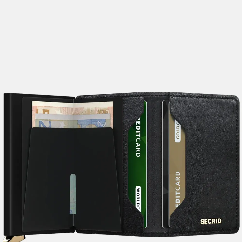 Pasjeshouders | Heren Portemonnees^Secrid Slimwallet pasjeshouder emboss diamond black