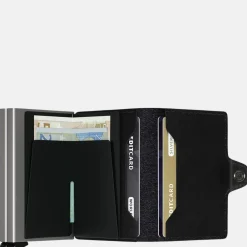 Heren Portemonnees | Gepersonaliseerde Portemonnees^Secrid Twinwallet pasjeshouder black