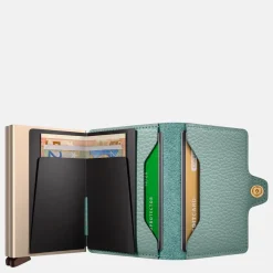 Pasjeshouders | Heren Portemonnees^Secrid Twinwallet pasjeshouder pebble sea green