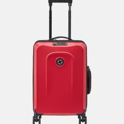Handbagage Koffers^Senz Foldaway handbagage koffer opvouwbaar 55 cm passion red