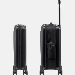 Handbagage Koffers^Senz Foldaway handbagage koffer opvouwbaar 55 cm pure black