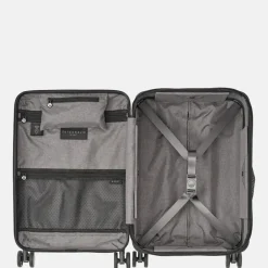Handbagage Koffers^Senz Foldaway handbagage koffer opvouwbaar 55 cm silk grey
