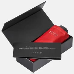 Paraplu'S^Senz micro opvouwbare paraplu passion red