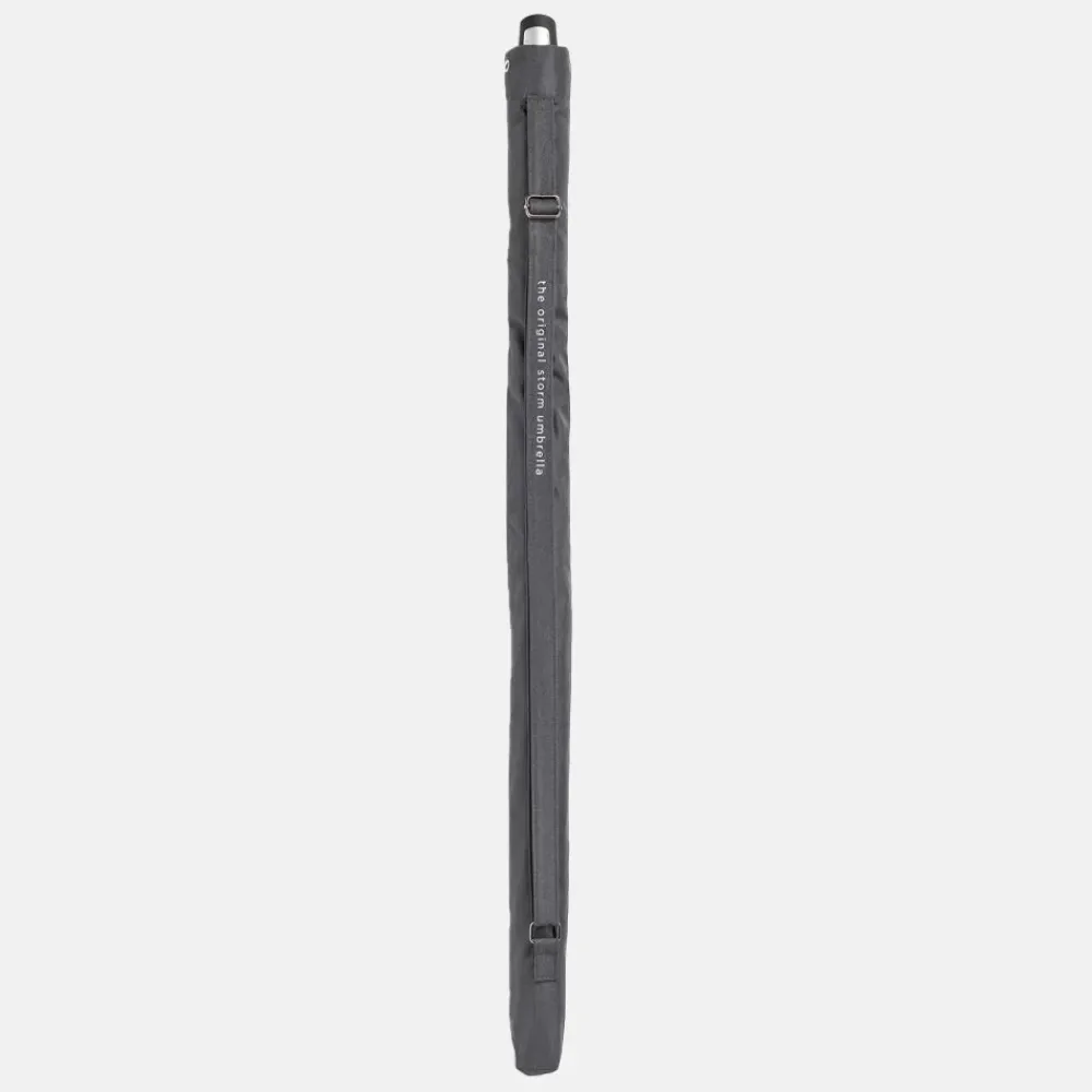 Paraplu'S^Senz XXL stokparaplu pure black reflective