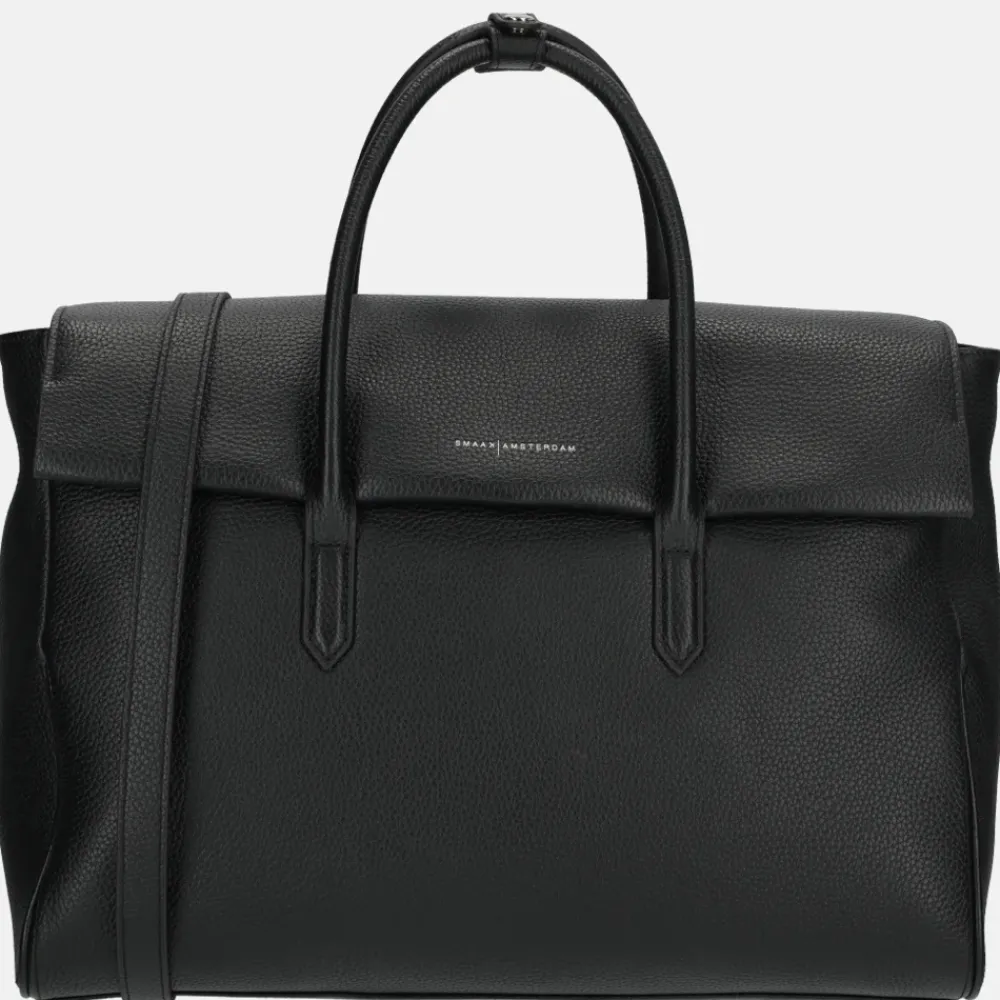 Handtassen^Smaak Amsterdam Barbra handtas XL black