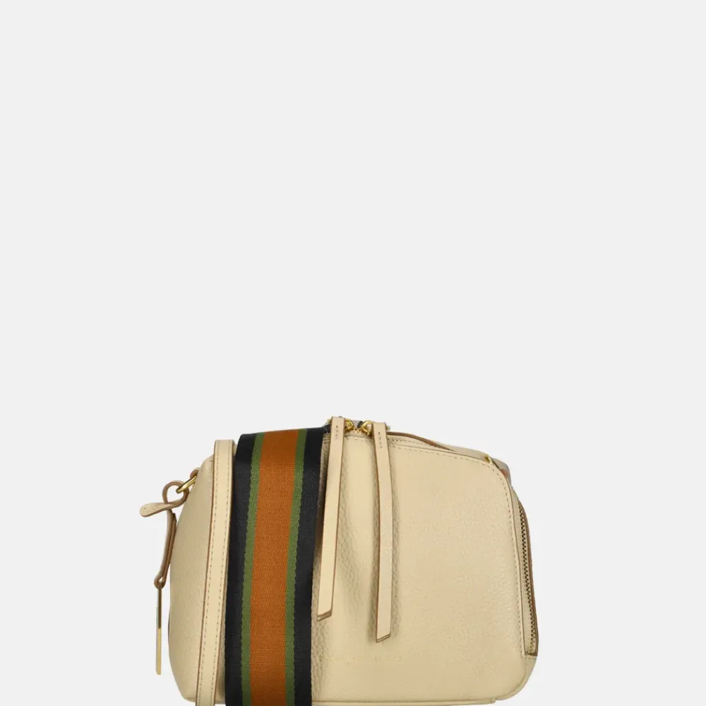 Schoudertassen^Smaak Amsterdam Blake crossbody tas limestone