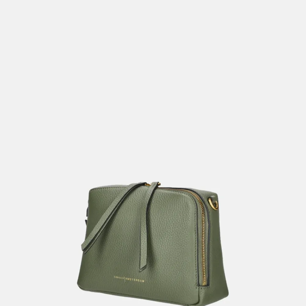 Schoudertassen^Smaak Amsterdam Blake crossbody tas pine