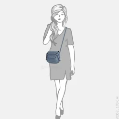 Crossbody Tassen^Smaak Amsterdam Clint crossbody tas denim
