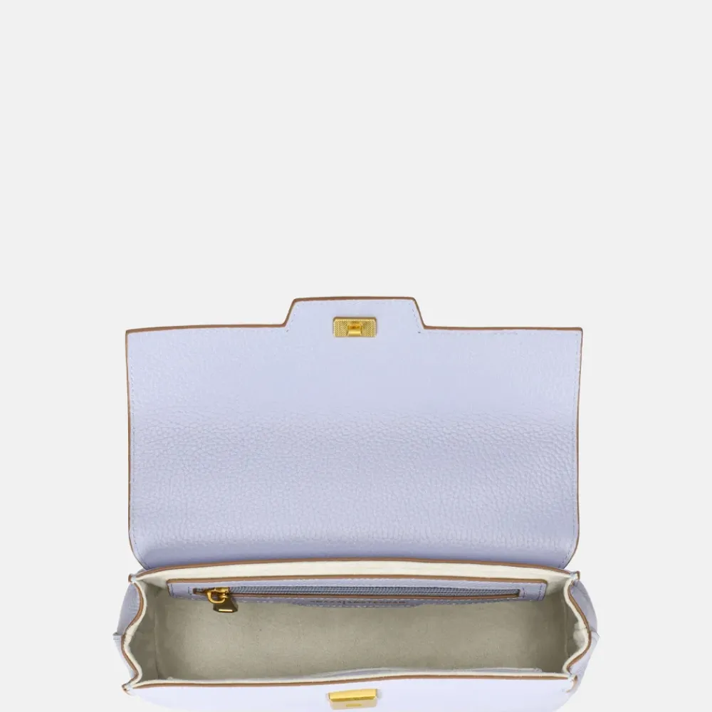 Crossbody Tassen^Smaak Amsterdam Flora crossbody tas lavender blue