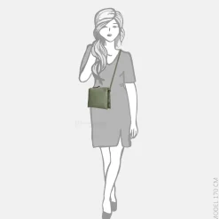 Crossbody Tassen^Smaak Amsterdam Jovi crossbody tas pine