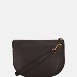 Schoudertassen^Smaak Amsterdam Silke crossbody tas dark chocolat