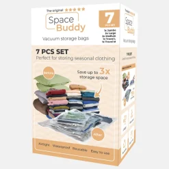 Inpakaccessoires^Spacebuddy 7-delig set incl travelbags inpakaccessoire
