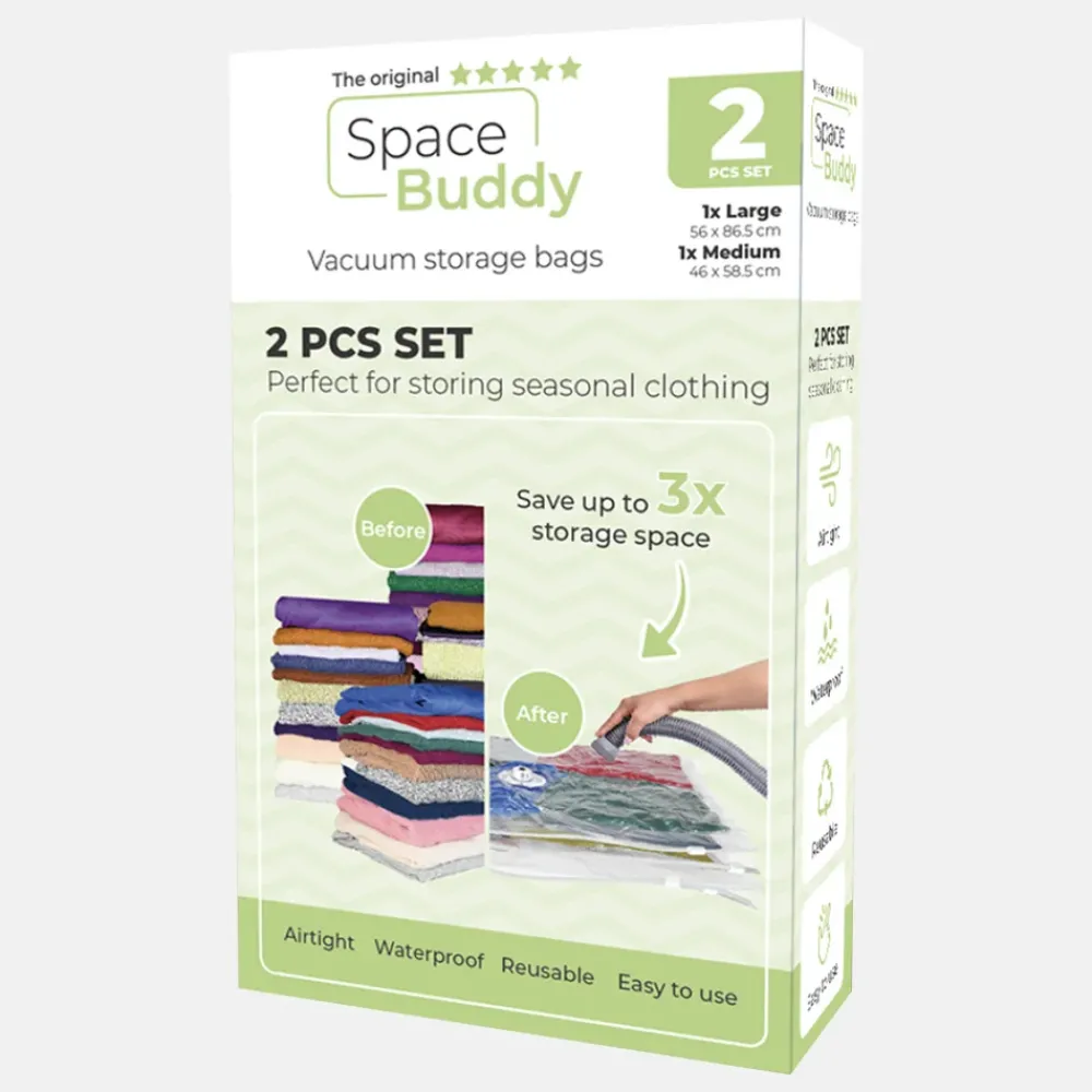 Inpakaccessoires^Spacebuddy 2-delig set M & L inpakaccessoire