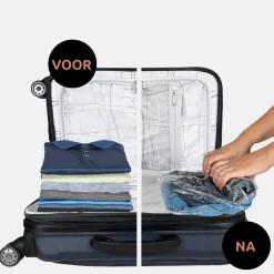 Inpakaccessoires^Spacebuddy vacuümzak transparant