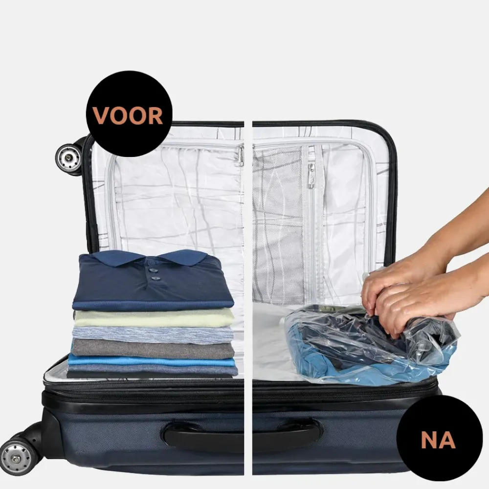 Inpakaccessoires^Spacebuddy vacuümzak transparant