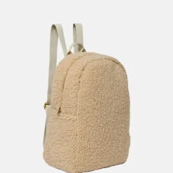 Kinderrugzakken Met Naam | Kinderrugzakken^Studio Noos Chunky Midi teddy kinderrugzak ecru