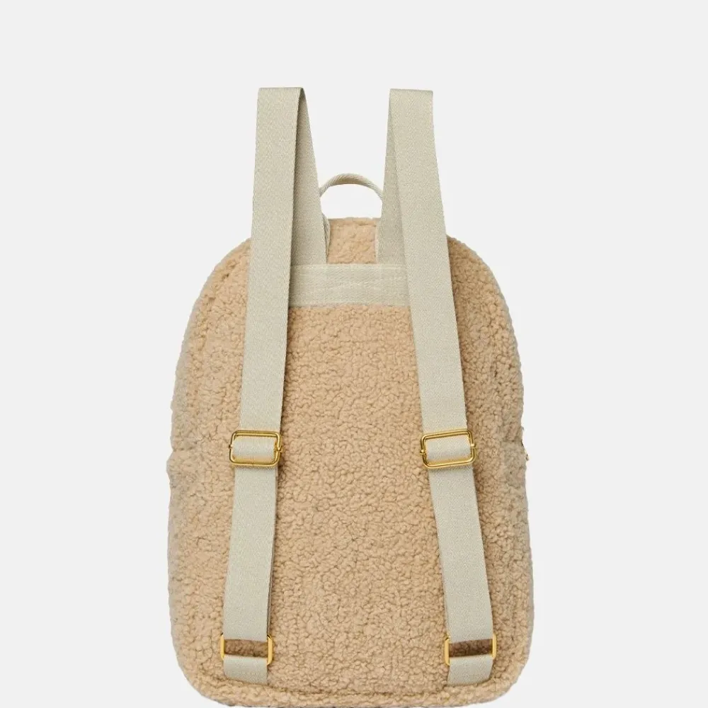 Kinderrugzakken Met Naam | Kinderrugzakken^Studio Noos Chunky Midi teddy kinderrugzak ecru