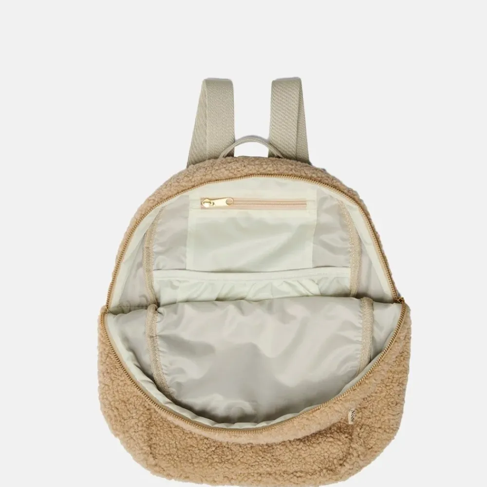 Kinderrugzakken Met Naam | Kinderrugzakken^Studio Noos Chunky Midi teddy kinderrugzak ecru