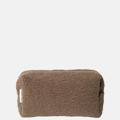 Toilettassen^Studio Noos Chunky Pouch toilettas brown