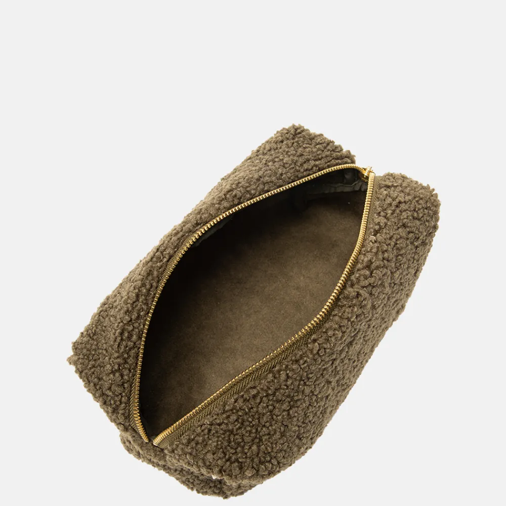 Toilettassen^Studio Noos Chunky Pouch toilettas green