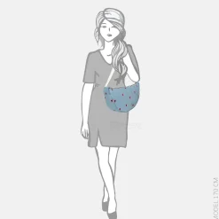 Heuptasjes^Studio Noos Denim Hearts heuptas denim
