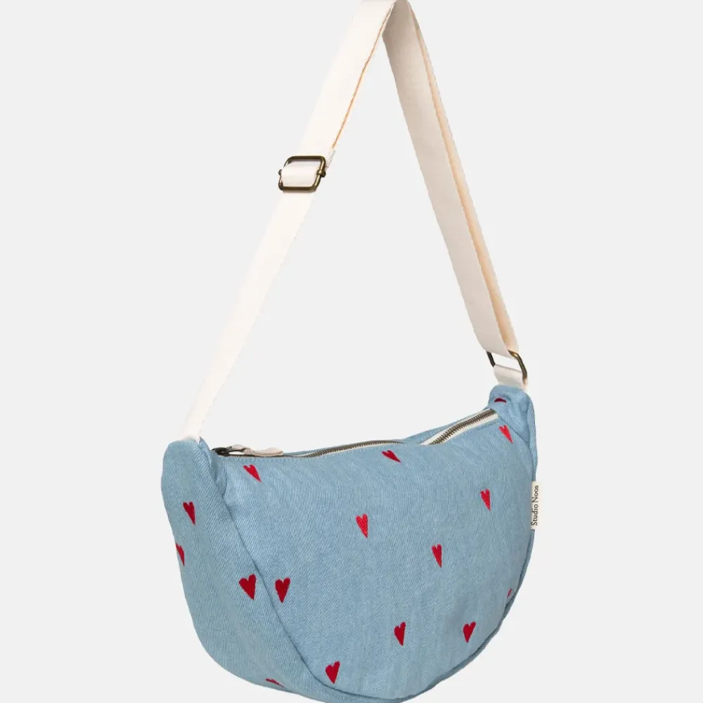 Heuptasjes^Studio Noos Denim Hearts heuptas denim