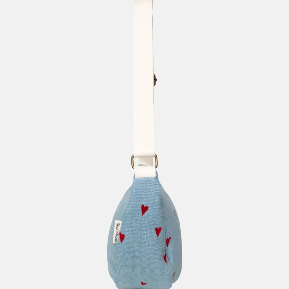 Heuptasjes^Studio Noos Denim Hearts heuptas denim