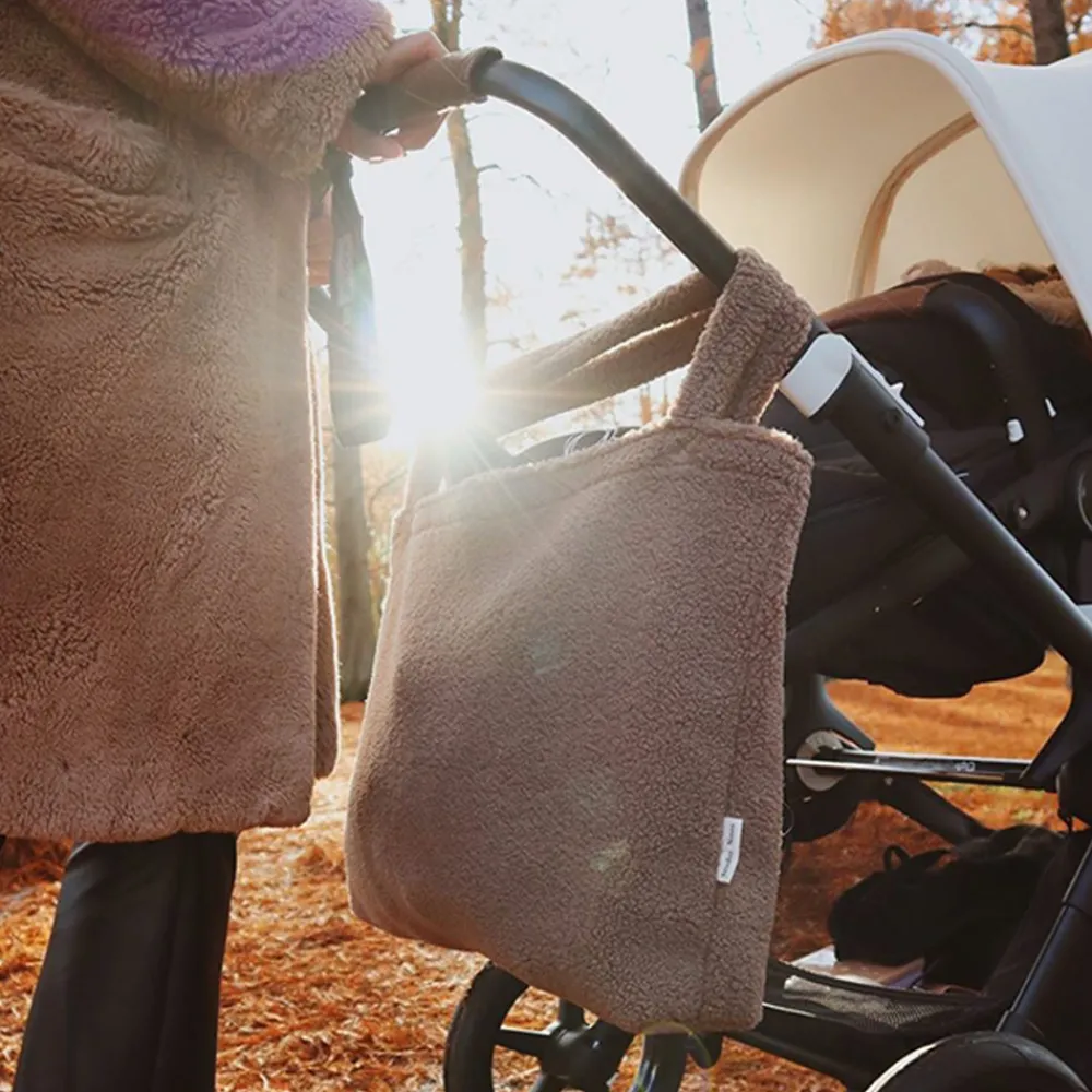 Luiertassen | Shoppers^Studio Noos Mom-Bag shopper teddy brown