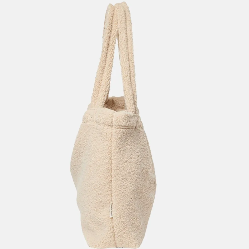 Luiertassen | Shoppers^Studio Noos Mom-Bag shopper teddy ecru