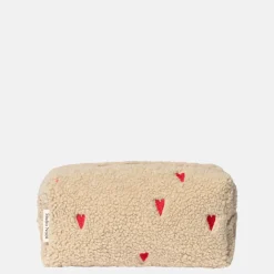 Etuis | Toilettassen^Studio Noos pouch toilettas teddy ecru