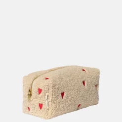 Etuis | Toilettassen^Studio Noos pouch toilettas teddy ecru