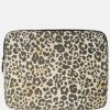 School Accessoires | Laptophoezen^Studio Noos Soft Cotton laptophoes 13 inch leopard