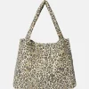 Shoppers^Studio Noos soft cotton Mom bag shopper leopard