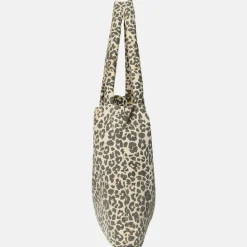 Shoppers^Studio Noos soft cotton Mom bag shopper leopard