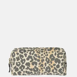 Etuis | Toilettassen^Studio Noos Soft Cotton pouch toilettas leopard